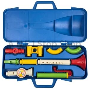 Fisher Price Crazy Combo Horn Set - 1984